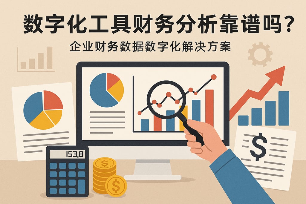 数字化工具财务分析靠谱吗？企业财务数据数字化解决方案