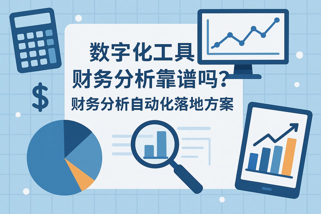 数字化工具财务分析靠谱吗？财务分析自动化落地方案