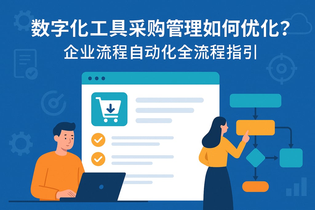 数字化工具采购管理如何优化？企业流程自动化全流程指引