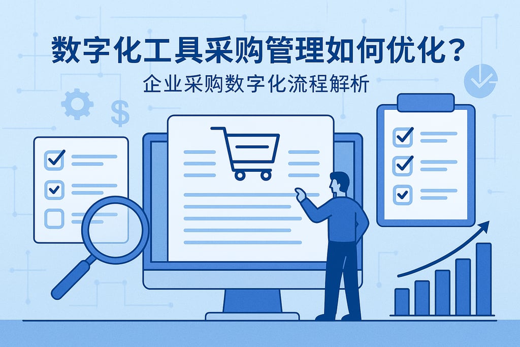 数字化工具采购管理如何优化？企业采购数字化流程解析