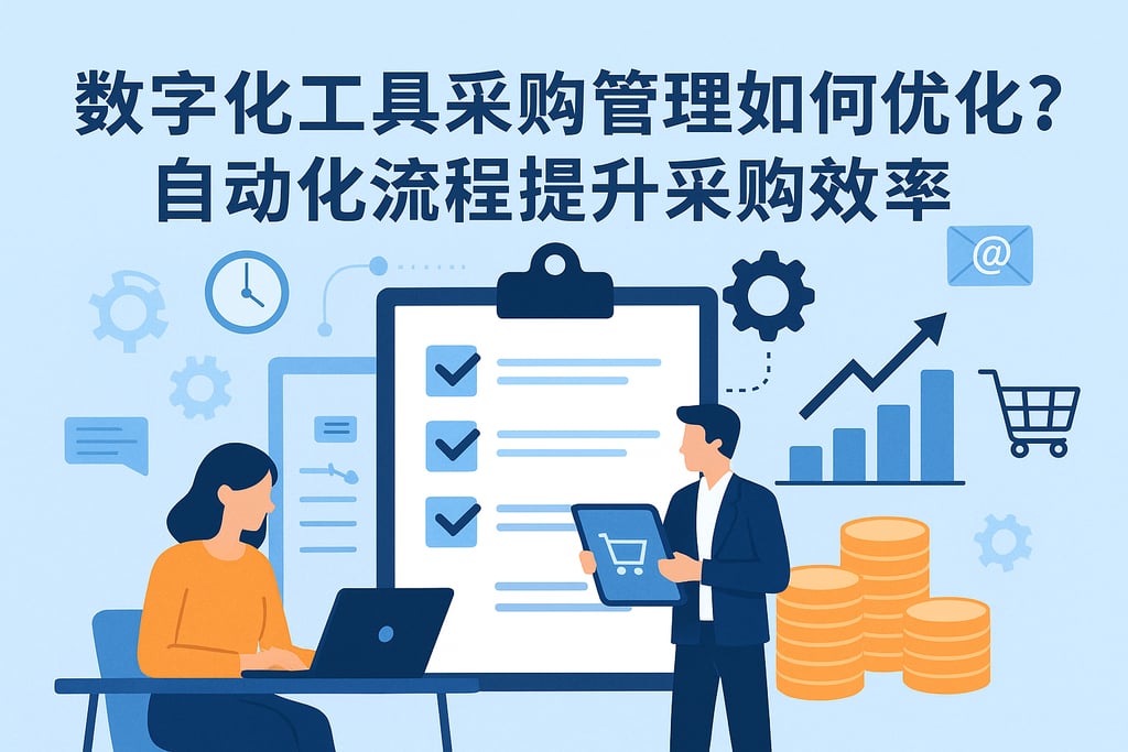 数字化工具采购管理如何优化？自动化流程提升采购效率