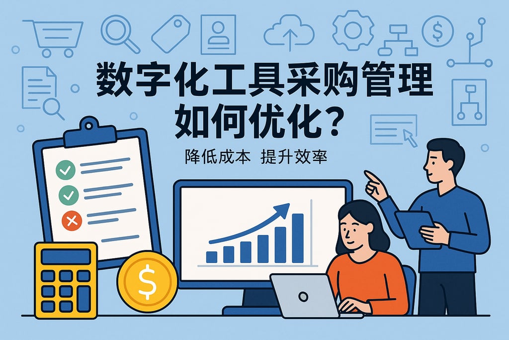数字化工具采购管理如何优化？降低成本提升效率