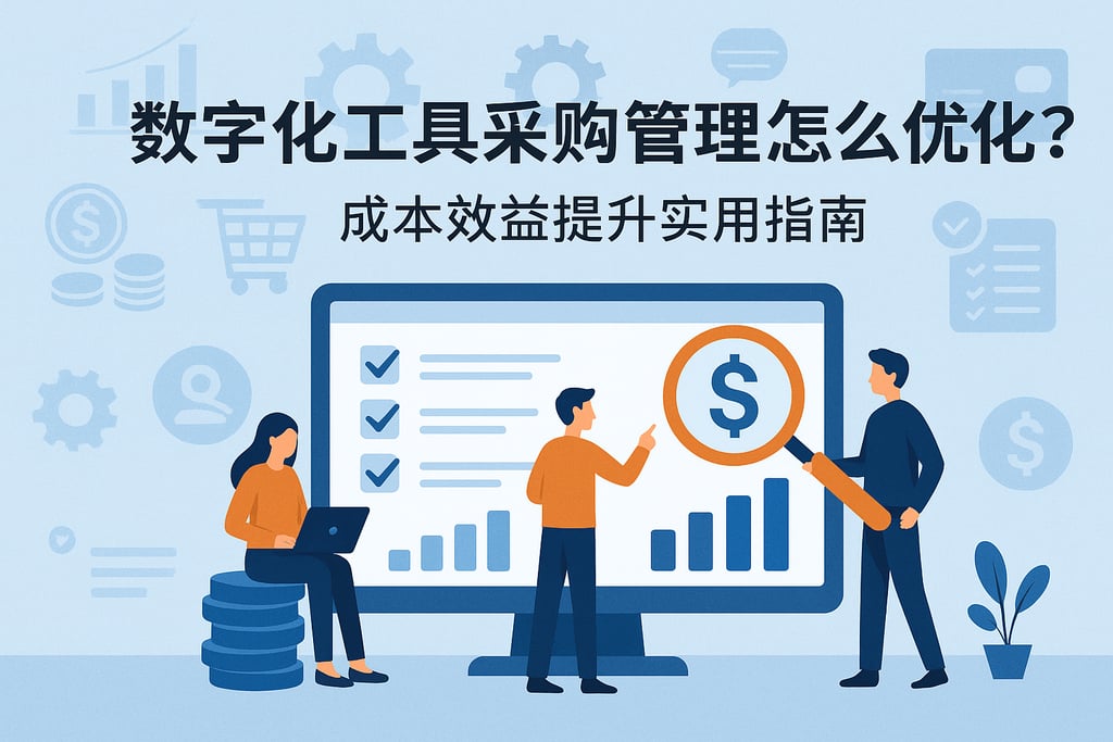 数字化工具采购管理怎么优化？成本效益提升实用指南