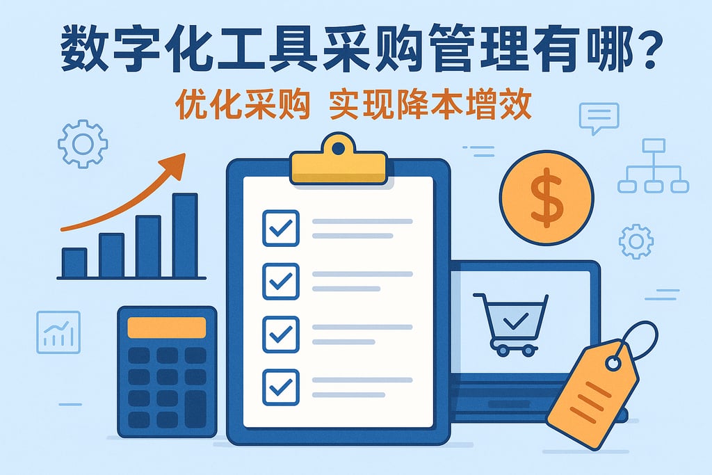 数字化工具采购管理有哪些流程？优化采购实现降本增效
