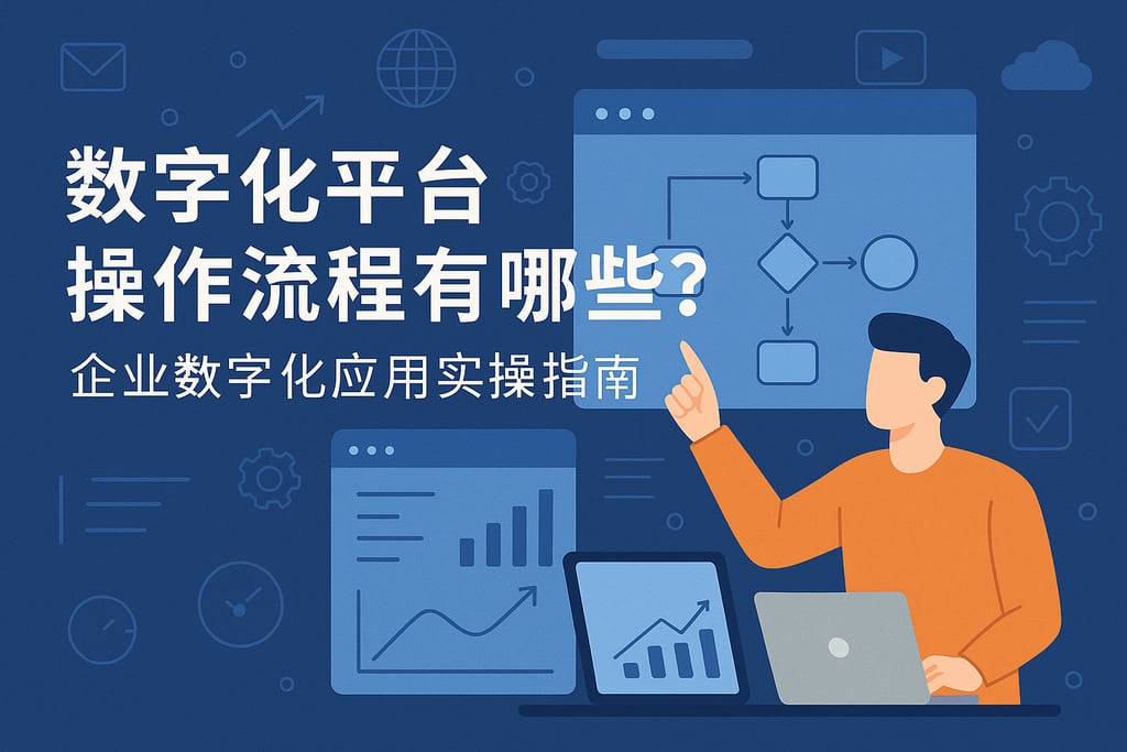 数字化平台操作流程有哪些？企业数字化应用实操指南
