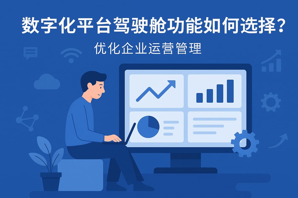 数字化平台驾驶舱功能如何选择？优化企业运营管理