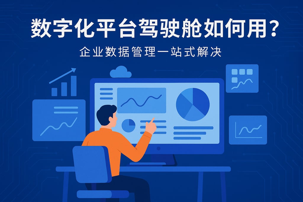 数字化平台驾驶舱如何应用？企业数据管理一站式解决