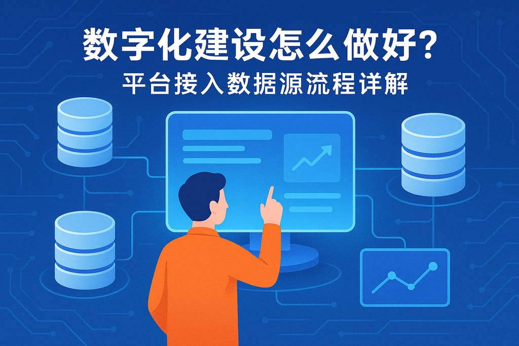 数字化建设怎么做更好？平台接入数据源流程详解