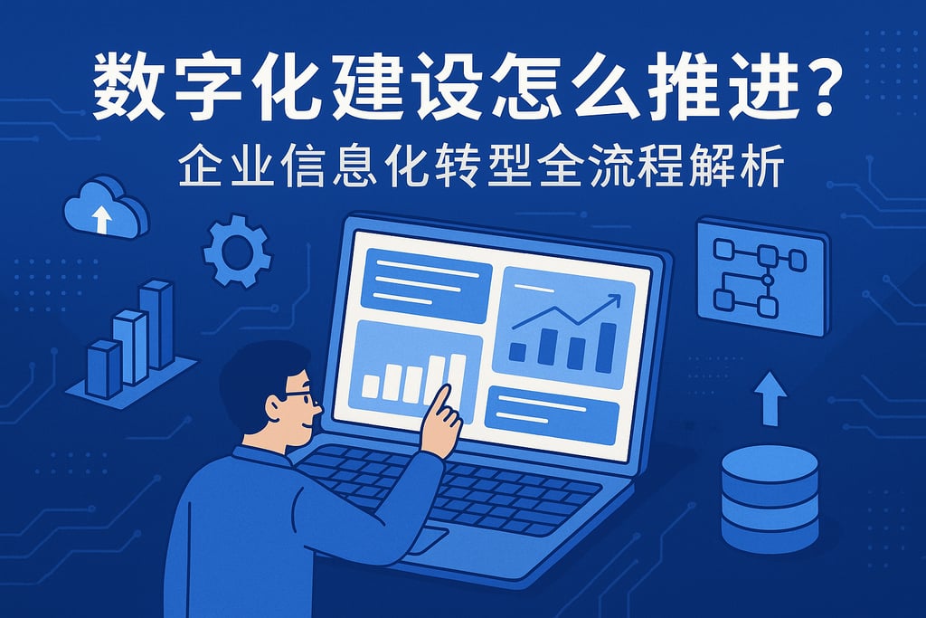 数字化建设怎么推进？企业信息化转型全流程解析
