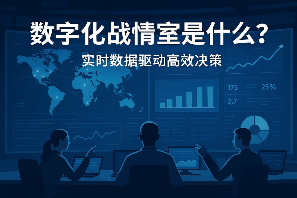 数字化战情室是什么？实时数据驱动高效决策