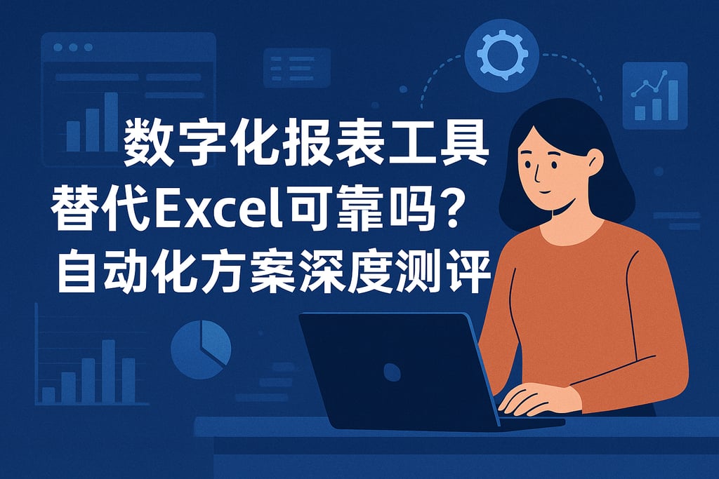 数字化报表工具替代Excel可靠吗？自动化方案深度测评