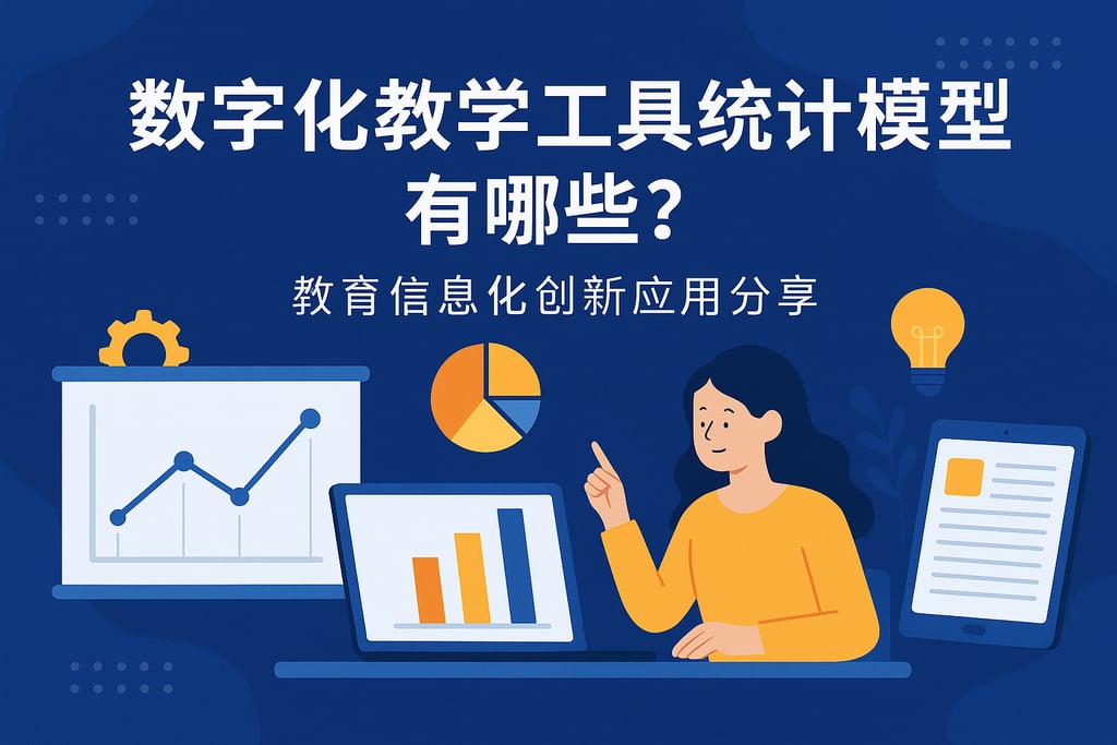 数字化教学工具统计模型有哪些？教育信息化创新应用分享