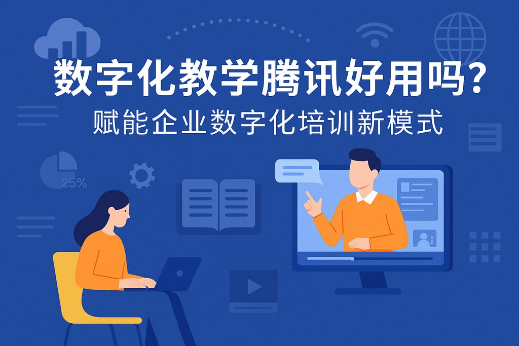 数字化教学腾讯好用吗？赋能企业数字化培训新模式