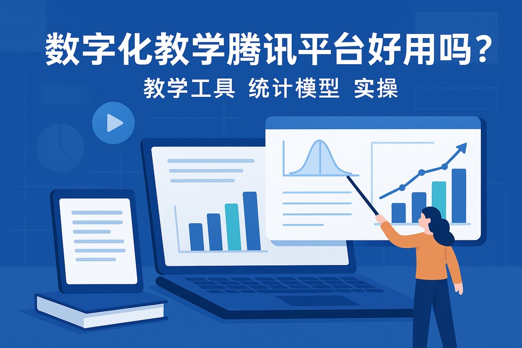 数字化教学腾讯平台好用吗？教学工具统计模型实操