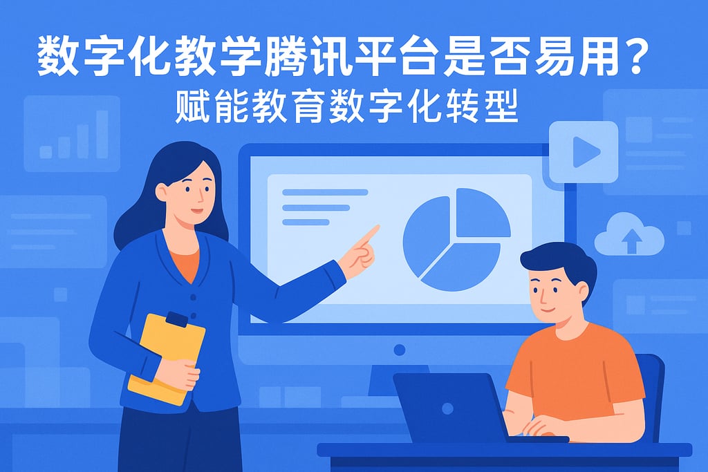 数字化教学腾讯平台是否易用？赋能教育数字化转型