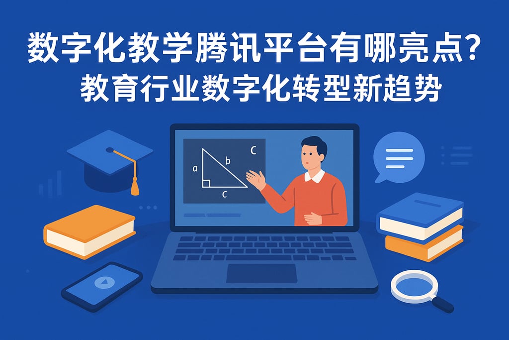 数字化教学腾讯平台有哪些亮点？教育行业数字化转型新趋势