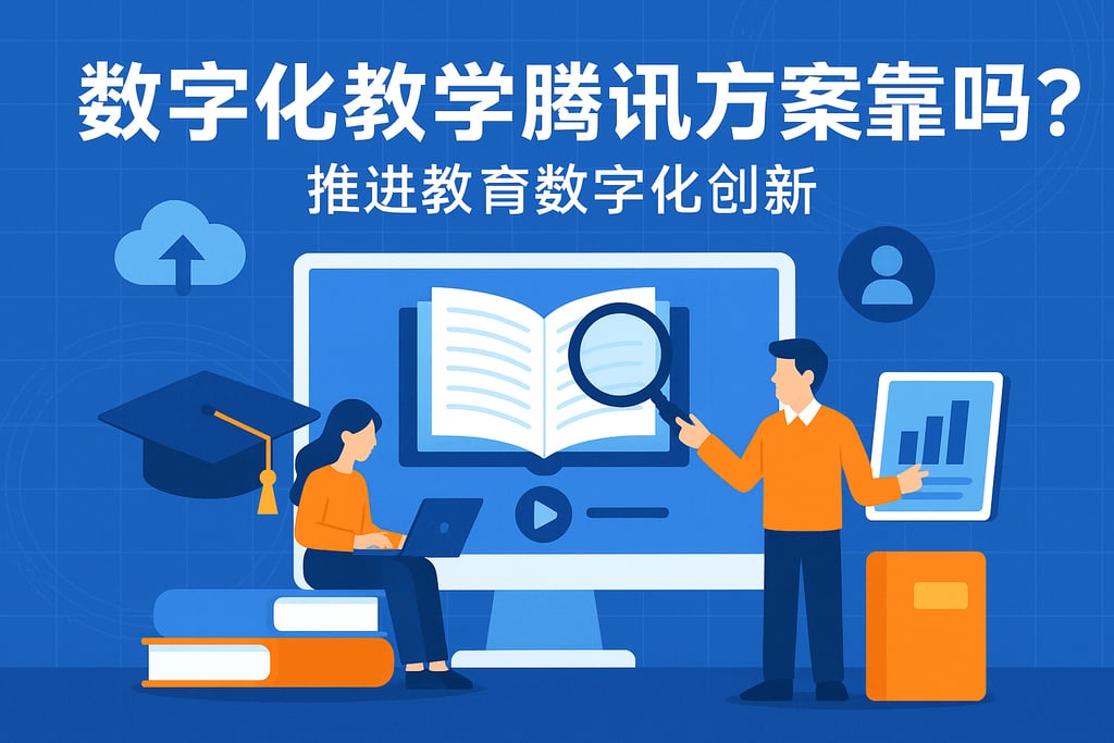 数字化教学腾讯方案靠谱吗？推进教育数字化创新