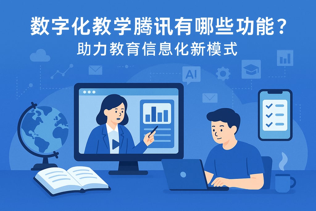 数字化教学腾讯有哪些功能？助力教育信息化新模式