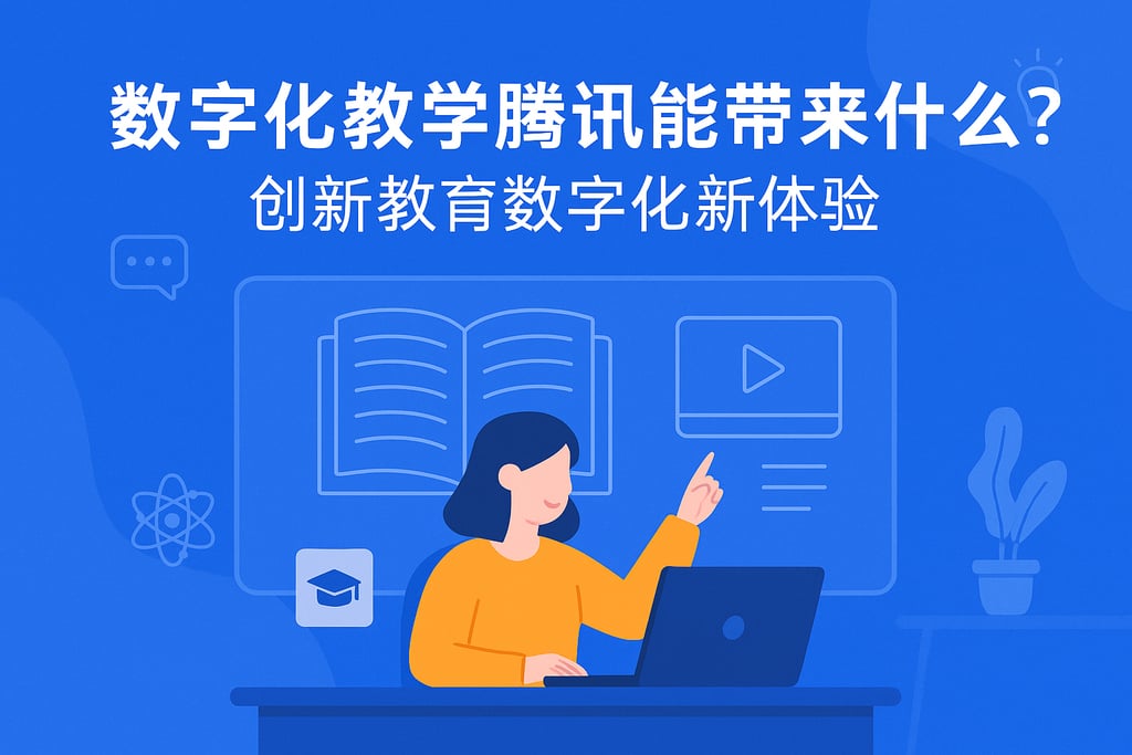 数字化教学腾讯能带来什么？创新教育数字化新体验