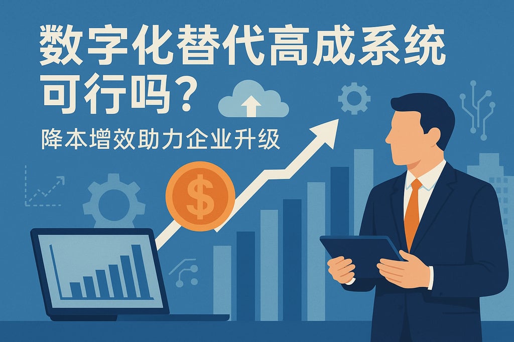 数字化替代高成本系统可行吗？降本增效助力企业升级
