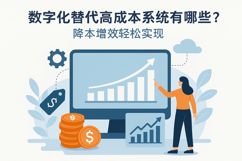 数字化替代高成本系统有哪些优势？降本增效轻松实现
