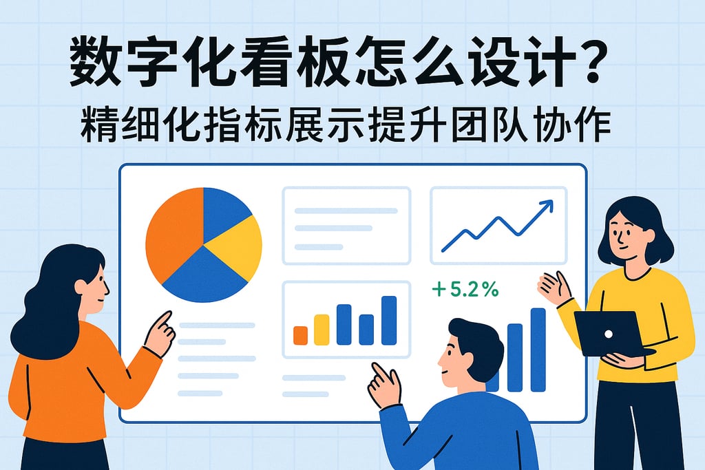 数字化看板怎么设计？精细化指标展示提升团队协作