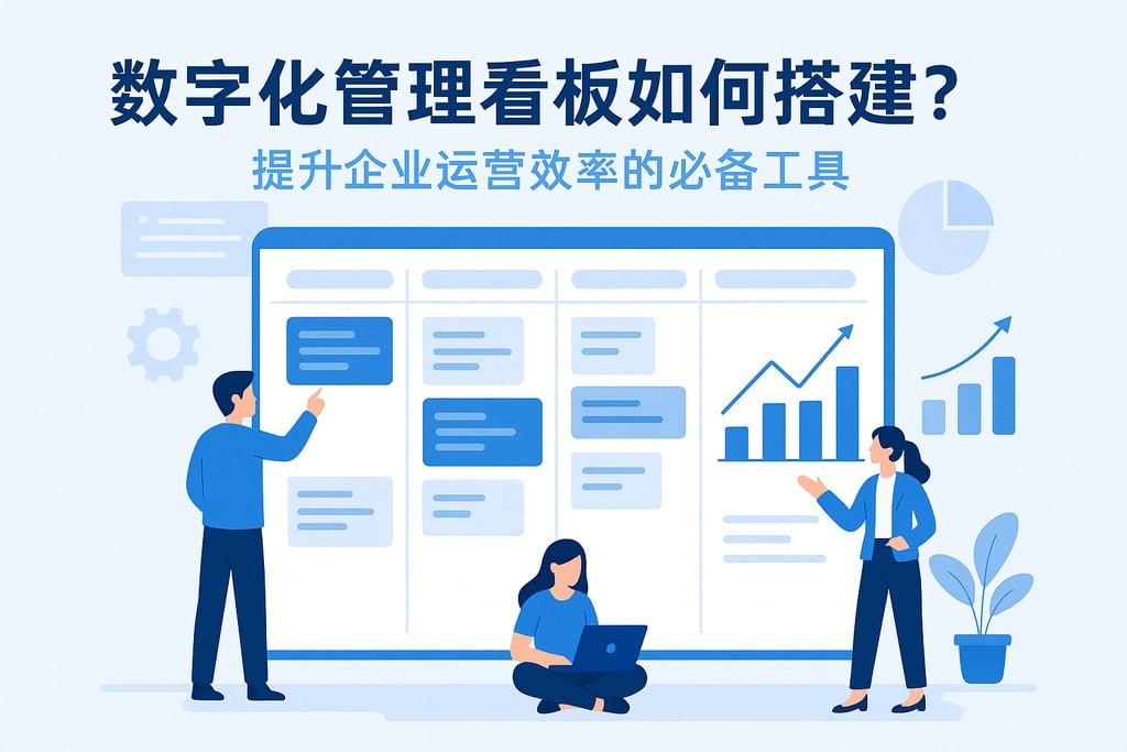 数字化管理看板如何搭建？提升企业运营效率的必备工具