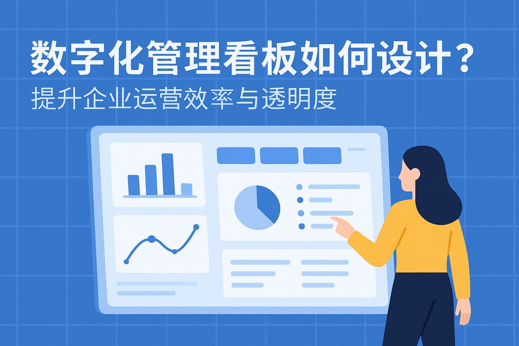 数字化管理看板如何设计？提升企业运营效率与透明度