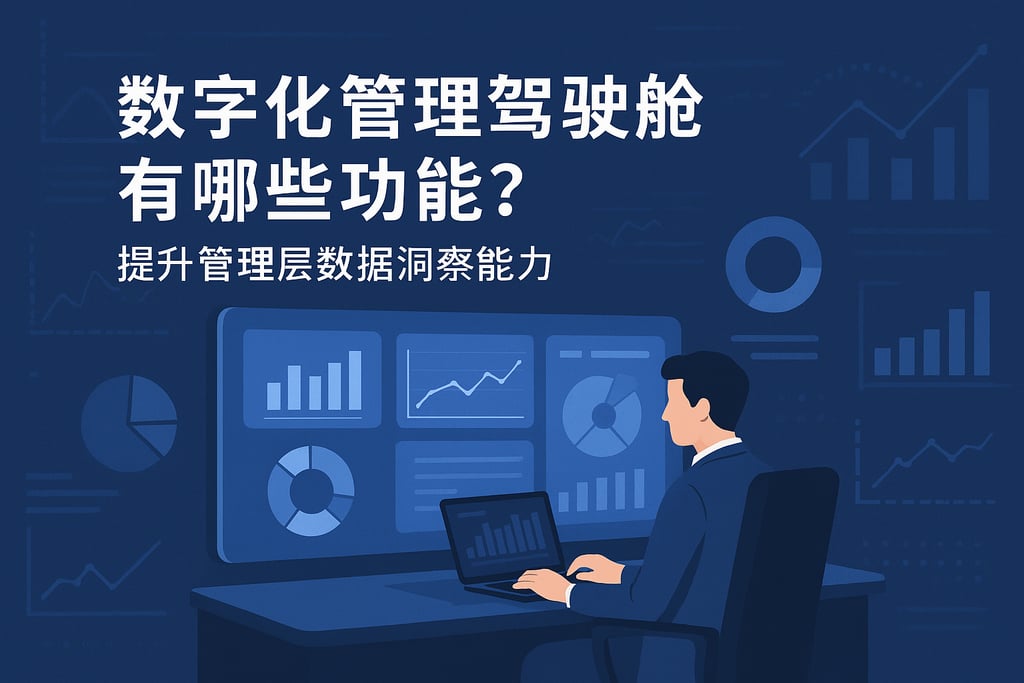 数字化管理驾驶舱有哪些功能？提升管理层数据洞察能力