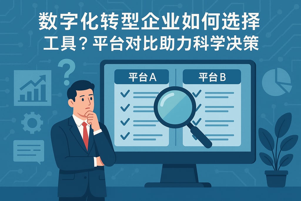 数字化转型企业如何选择工具？平台对比助力科学决策