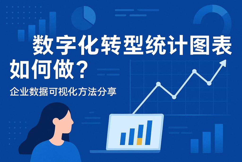 数字化转型统计图表如何做？企业数据可视化方法分享