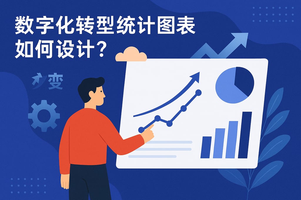 数字化转型统计图表如何设计？企业变化趋势一目了然