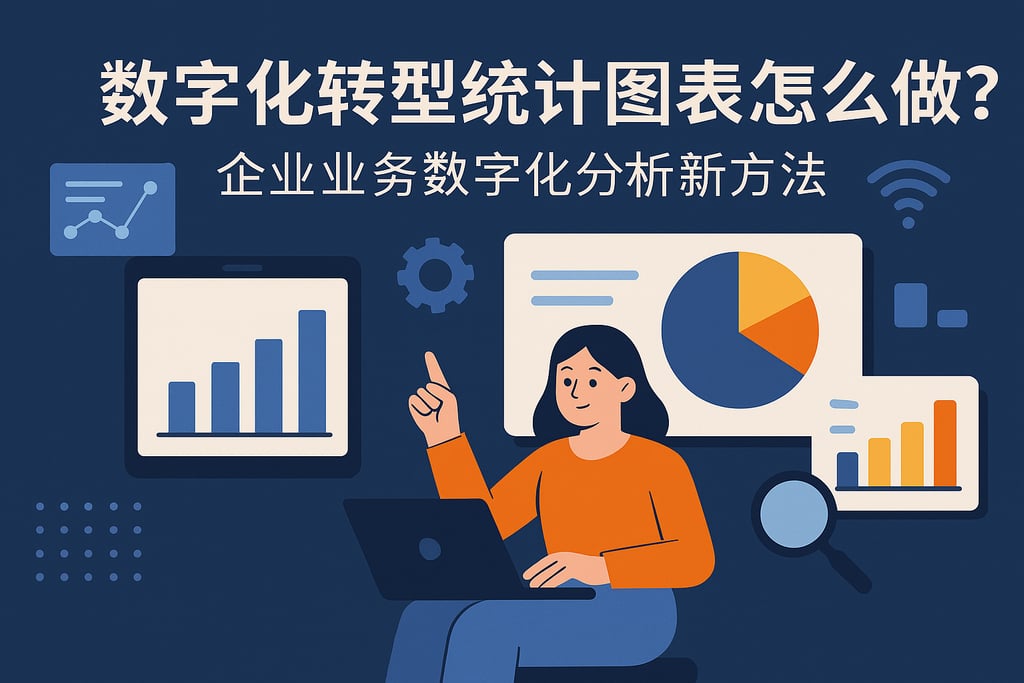 数字化转型统计图表怎么做？企业业务数字化分析新方法