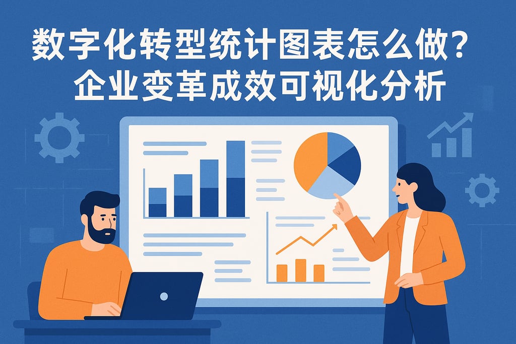 数字化转型统计图表怎么做？企业变革成效可视化分析