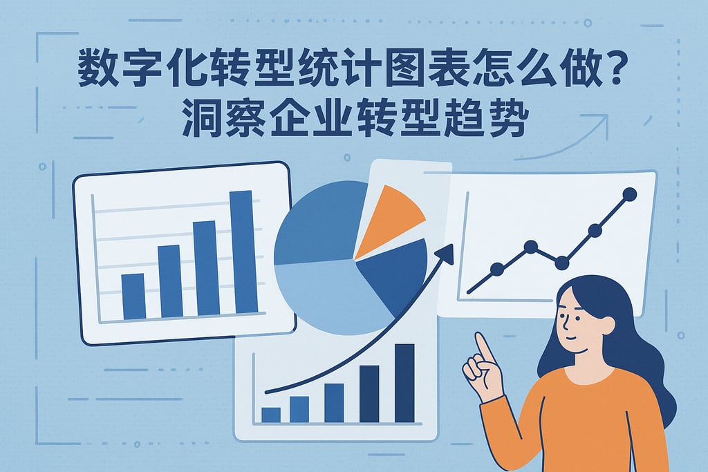 数字化转型统计图表怎么做？洞察企业转型趋势