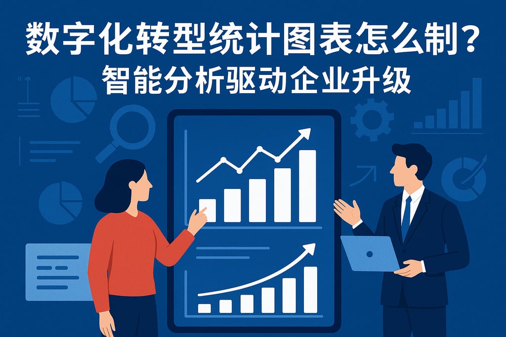 数字化转型统计图表怎么制作？智能分析驱动企业升级