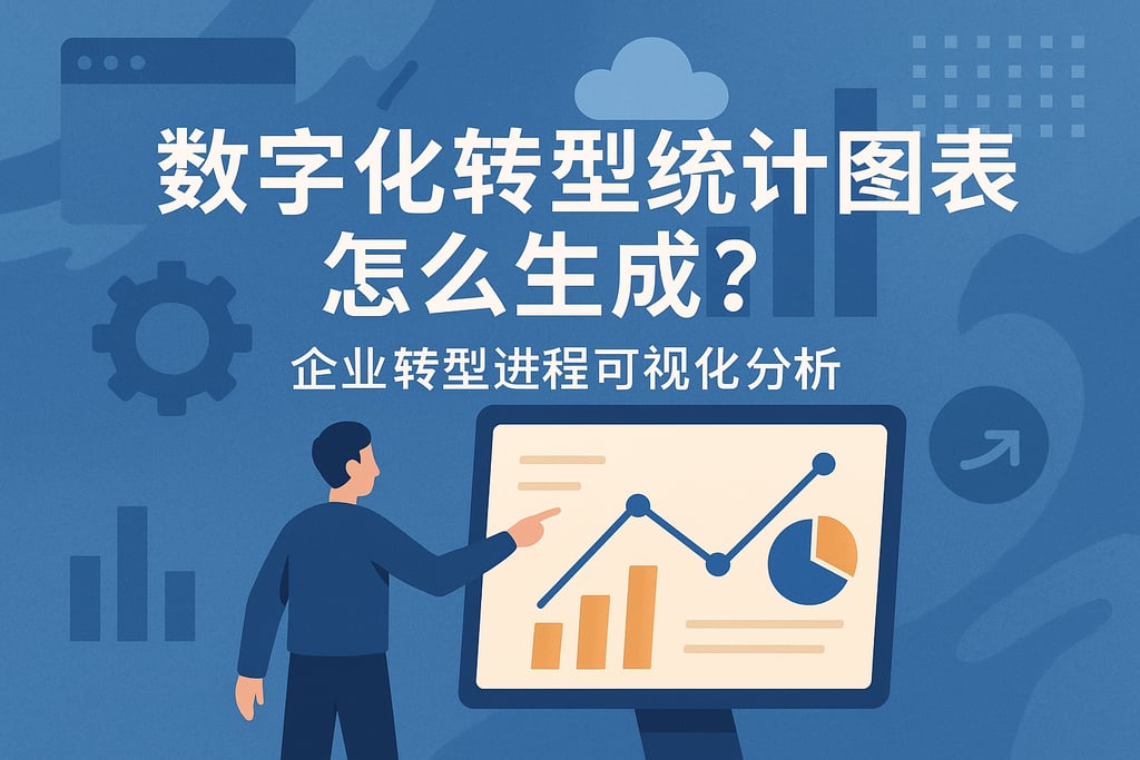 数字化转型统计图表怎么生成？企业转型进程可视化分析