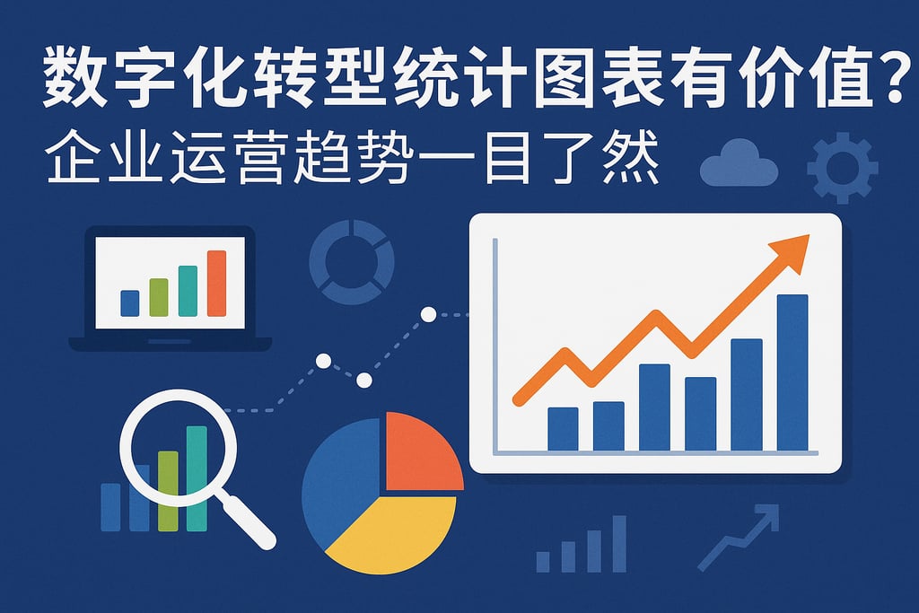 数字化转型统计图表有何价值？企业运营趋势一目了然