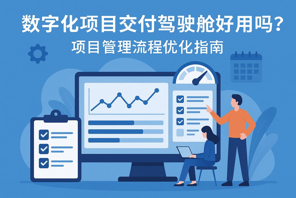 数字化项目交付驾驶舱好用吗？项目管理流程优化指南