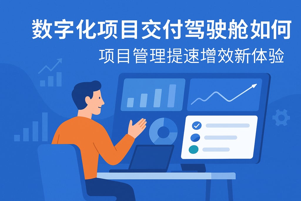 数字化项目交付驾驶舱如何用？项目管理提速增效新体验