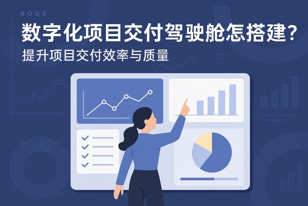 数字化项目交付驾驶舱怎么搭建？提升项目交付效率与质量