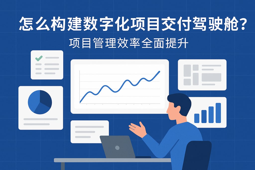 数字化项目交付驾驶舱怎么构建？项目管理效率全面提升