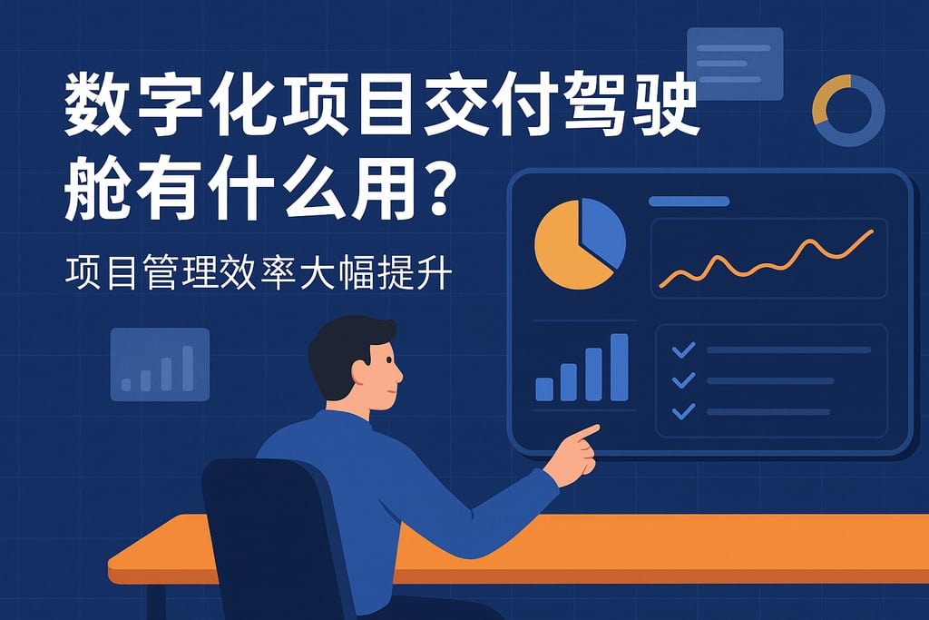 数字化项目交付驾驶舱有什么用？项目管理效率大幅提升