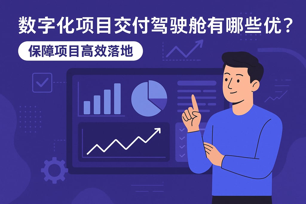 数字化项目交付驾驶舱有哪些优势？保障项目高效落地