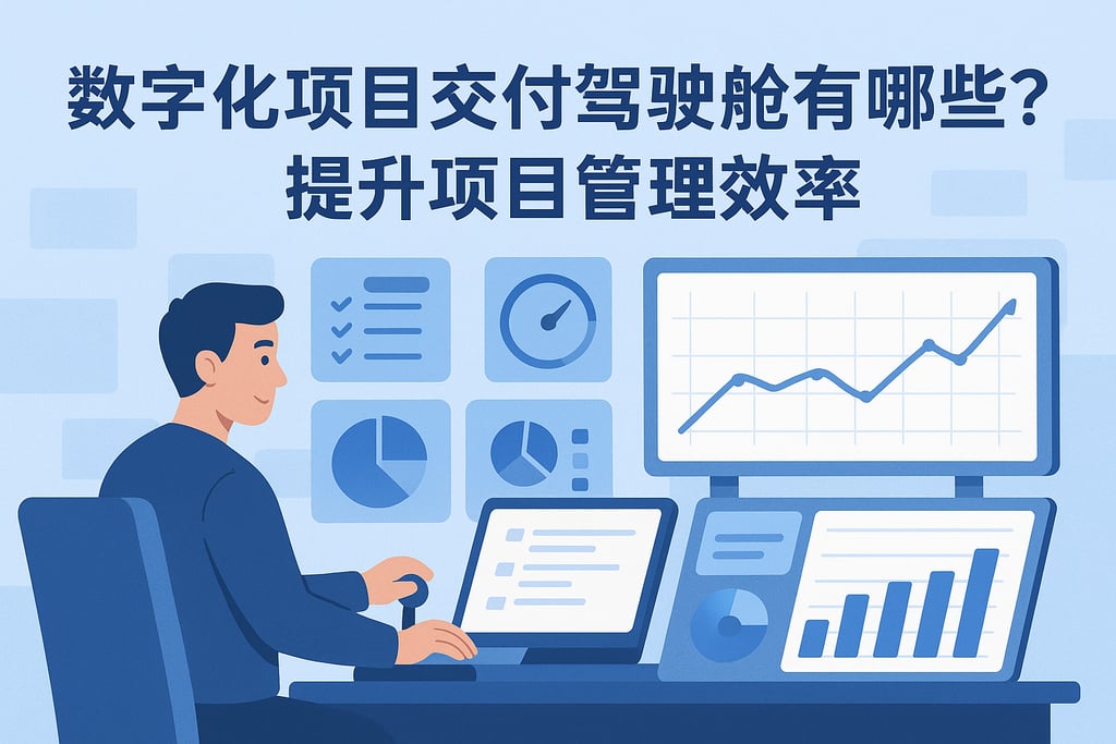 数字化项目交付驾驶舱有哪些功能？提升项目管理效率