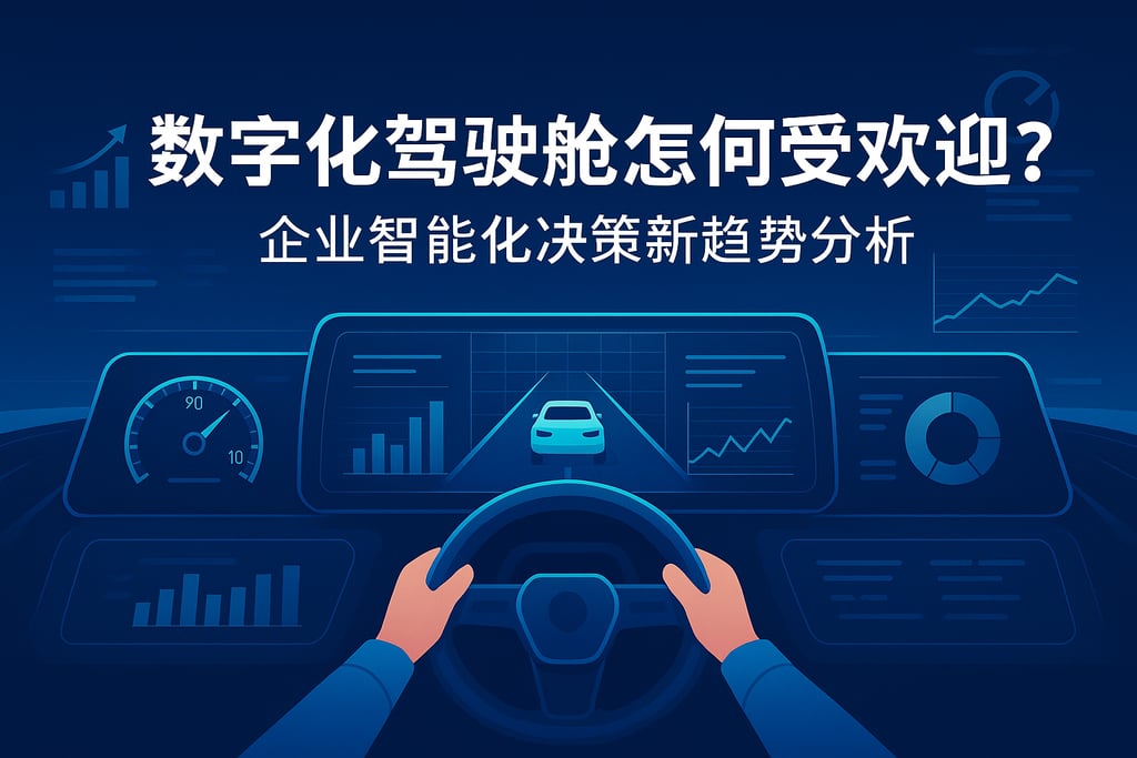 数字化驾驶舱为何受欢迎？企业智能化决策新趋势分析