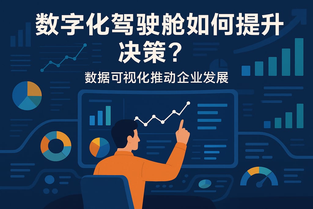 数字化驾驶舱如何提升决策？数据可视化推动企业发展