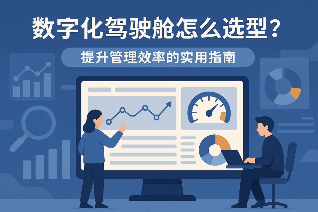 数字化驾驶舱怎么选型？提升管理效率的实用指南