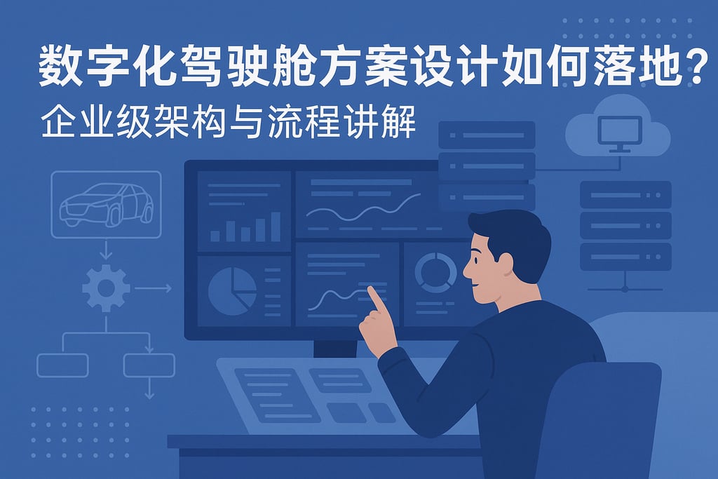 数字化驾驶舱方案设计如何落地？企业级架构与流程讲解