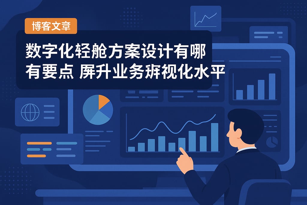 数字化驾驶舱方案设计有哪些要点？提升业务数据可视化水平
